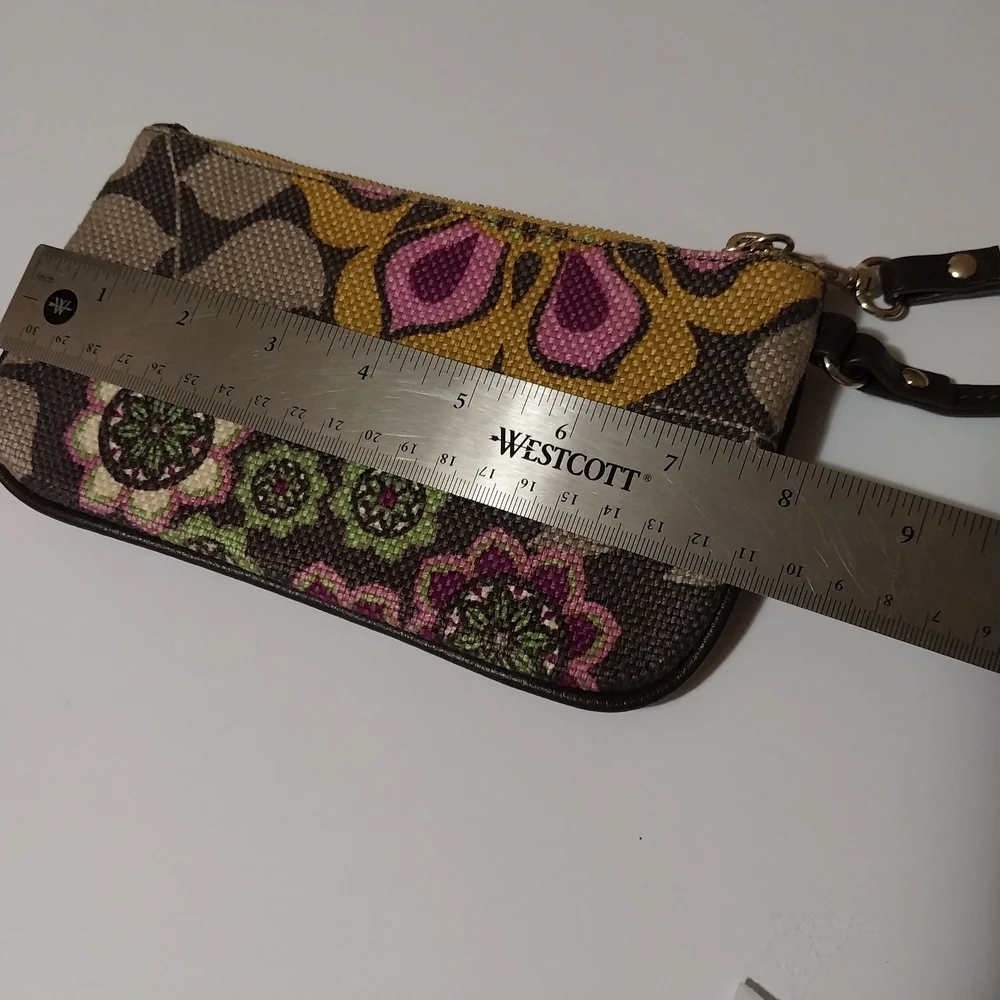 Spartina‎ 449 Floral Wristlet - Black, Yellow, Pink